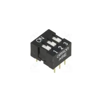 Síťový prvek Přepínač DIP-SWITCH Počet sekcí 3 ON-OFF 0,025A/24VDC pol 2