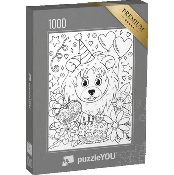 Puzzle puzzle „puzzleOMALOVÁNKY: Happy Birthday“