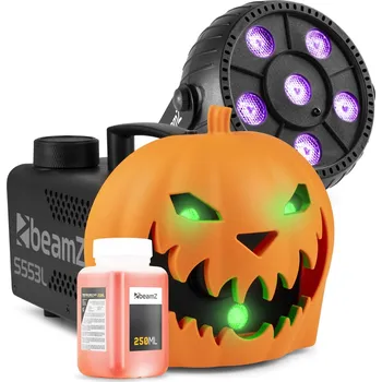 Osvětlovací technika BeamZ S553L Halloween Edition Set s náplní 250ml a UV světlem