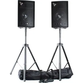 Vonyx SL10 1000W Set reproboxů se stojany a kabely