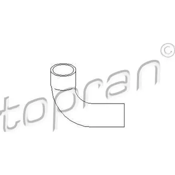 Příslušenství pro turbodmychadlo TOPRAN Hadice plnicího vzduchu TPR 111 551