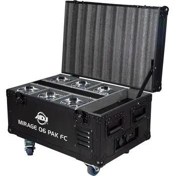 Světelný efekt ADJ Mirage Q6 Pak Barva chrom