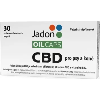 Jadon CBD pro psy a koně oil 30 kapslí