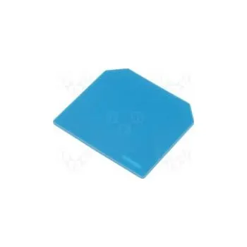 Krajní/oddělovací destička SAK4,SAK6 modrá