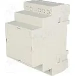 Kryt na přípojnici DIN Y 90mm X 52mm Z 65mm ABS šedá UL94V-0