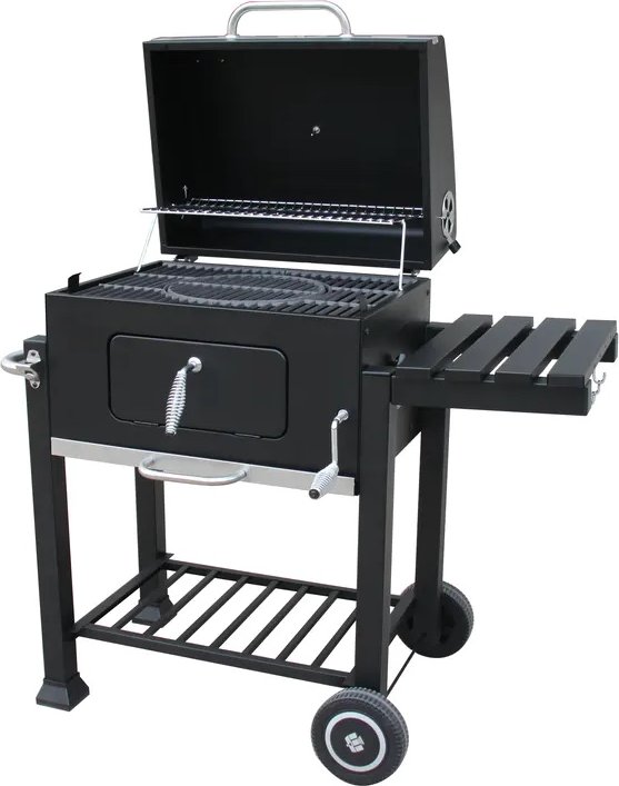 HUKA HK-410249 Zahradní Gril Memphis na uhlí s kolečky multifunkční