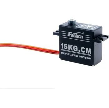 RC náhradní díl FT9015M HV 0.117sec/15kg/33g coreless digital