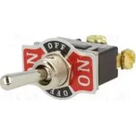 Přepínač páčkový Polohy 3 SP3T ON-OFF-ON 10A/250VAC -25÷70°C