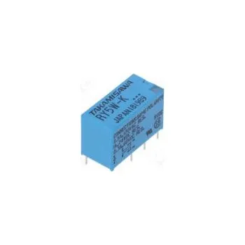 Relé Relay electromagnetic DPDT Ucoil 5VDC 1A 0.5A/120VAC PCB