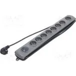 Nap.prodl.přívod ochranný Zásuvky 8 230VAC 10A Barva šedá 3m