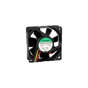 Počítačové chlazení Ventilátor DC axiální 12VDC 60x60x20mm 46,72m3/h 39dBA 26AWG