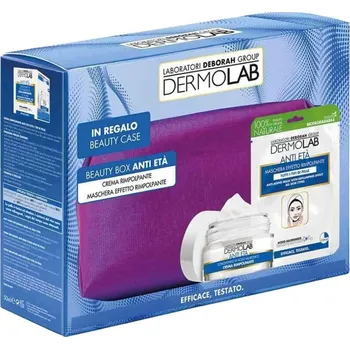 Kosmetická sada DermoLab dárková sada anti-age, krém a pleťová maska, 2ks