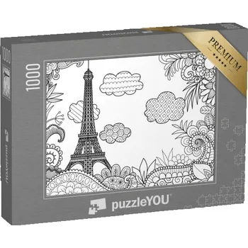 Puzzle puzzle „puzzleOMALOVÁNKY: Jaro v Paříži“