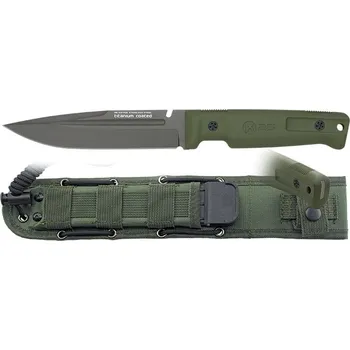 Bojový nůž K25 nůž s pevnou čepelí 32756 včetně pouzdra ZELENÝ