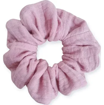 ESITO | Scrunchies mušelínová Birdie - růžová / UNI