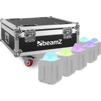 Osvětlovací technika BeamZ FCC30 Flightcase pro 6ks KUBE20