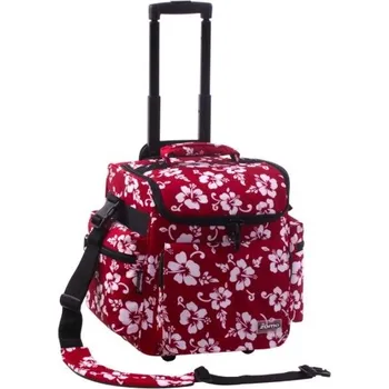 Zomo DJ-Trolley Flower Ltd. Red