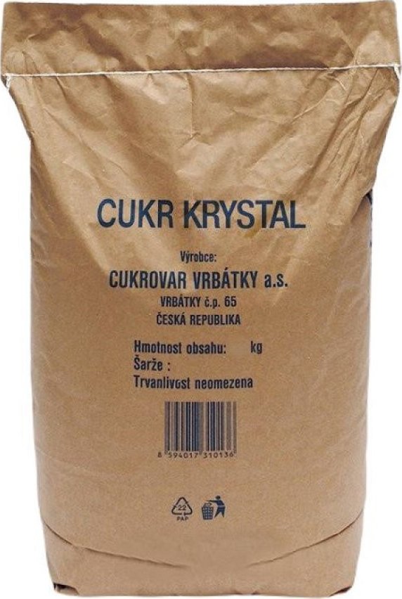 Cukr krystal 25 kg