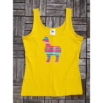 Dámské šaty Tílko (žluté, M)