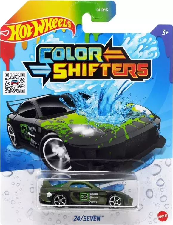 Hot Wheels Car Color-Changing Toy Vehicle 1:64 mix barev - Zbozi.cz