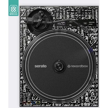 Gramofon Doto Design Skin PLX-CRSS12 SCRATCH STYLE Black