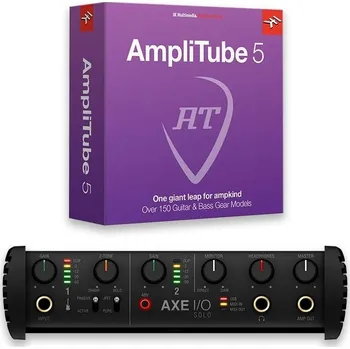 Zvuková karta IK Multimedia AXE I/O Solo + AmpliTube 5 + TONEX Bundle
