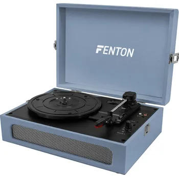 Gramofon Fenton RP118E Gramofon v kufříku s BT vstupem/výstupem