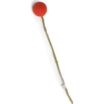 Podmiska Plstěná květina červená velká