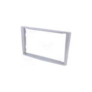 Autorádio Rámeček pro autorádio 2 DIN Opel stříbrná