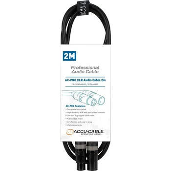 Audio kabel Accu Cable AC-PRO XLR audio cable 2m