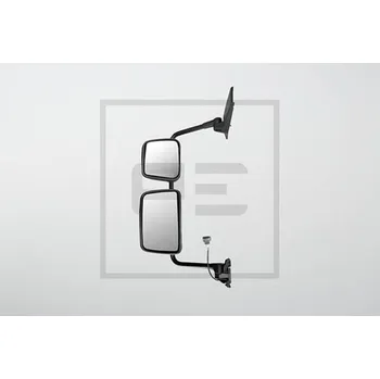 Auto zrcátko Ovládání zrcátka 0.390 h+š, L, 24V, el.ovl., stříbrný, 880x440x155