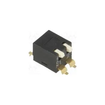 Switch Přepínač DIP-SWITCH Počet sekcí 2 ON-OFF 0,025A/24VDC pol 2