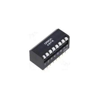 Síťový prvek Přepínač DIP-SWITCH OFF-ON 0,025A/24VDC pol 2 -20÷70°C THT