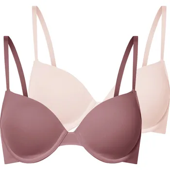 Podprsenka esmara® Dámská podprsenka, 2 kusy (světle růžová, 85C)