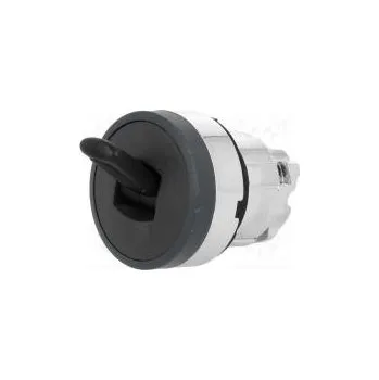 vypínač Přepínač páčkový 2 polohy 22mm černá Podsv není IP66 Ø22mm