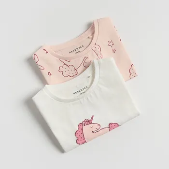 Reserved - Tričko s potiskem 2 ks - vícebarevná - 547FT-MLC - 547FT-MLC-92