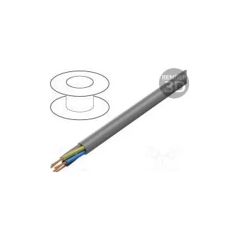 elektrický kabel LAPP 0015105 Vodič ÖLFLEX® 150 5G0,75mm2 nestíněný 300/500V Cu lanko šedá