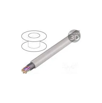 elektrický kabel LAPP 0038408 Vodič UNITRONIC® LiHCH (TP) 8x2x0,14mm2 LSZH šedobéžová 60V