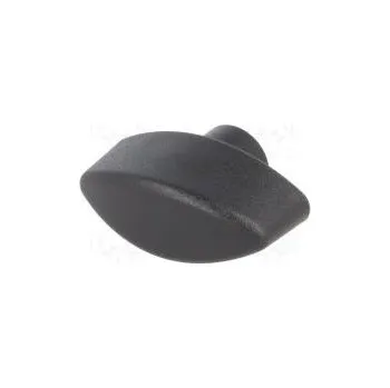 Knoflík Motýlkový knoflík Vnit.závit M6 10mm H 20mm polyamid W 32mm