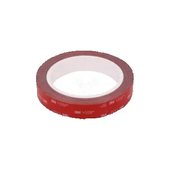 Lepicí páska Páska upevňovací W 19mm L 5m Thk 0,6mm akrylové šedá 25N/cm