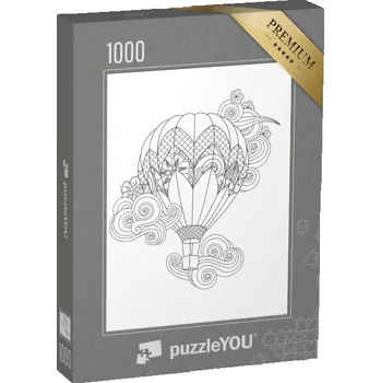 Puzzle puzzle „puzzleOMALOVÁNKY: Horkovzdušný balón 2“