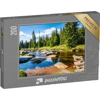 Puzzle puzzle 200 dílků „Řeka Jizerka, Jizerské hory, Česká republika“