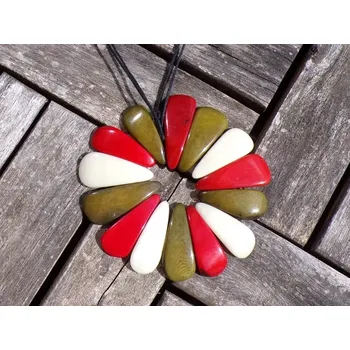 Náhrdelník Náhrdelník (květ tagua I)