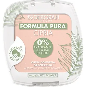 Přípravek na tvář Deborah Milano Formula Pura matující pudr, 01 Fair, 9g