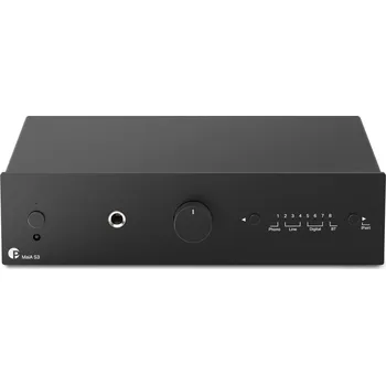 Hi-Fi Zesilovač Pro-Ject MAIA S3 black - Malý flexibilní integrovaný zesilovač, černý