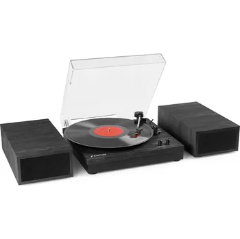 Gramofon Fenton RP165B Record Player Set Black/Grey