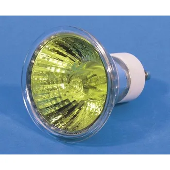 Žárovka Omnilux 230V/50W GU-10 25, žlutá