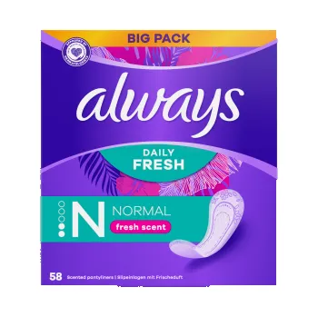 Always vložky (58ks/kra) Slip Normal Deo
