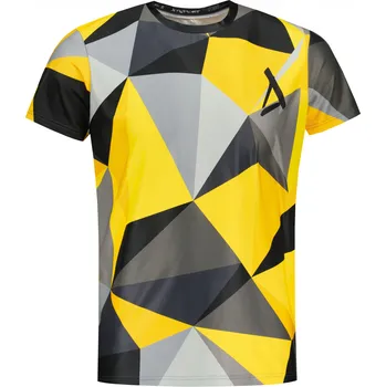 Pánské tričko Pánské funkční triko premium plus ALTISPORT VOJ/ALM007TR02 ČERNOŽLUTÁ XL
