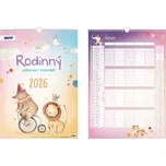 Nástěnný kalendář 2026 MFP - Rodinný